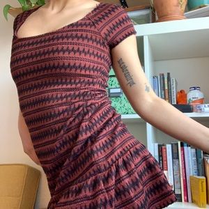 Free People Knitted Mini Dress